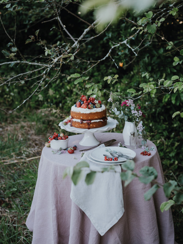 Recipes of Love - Cardamom Lemon Cake with Mascarpone and Berries