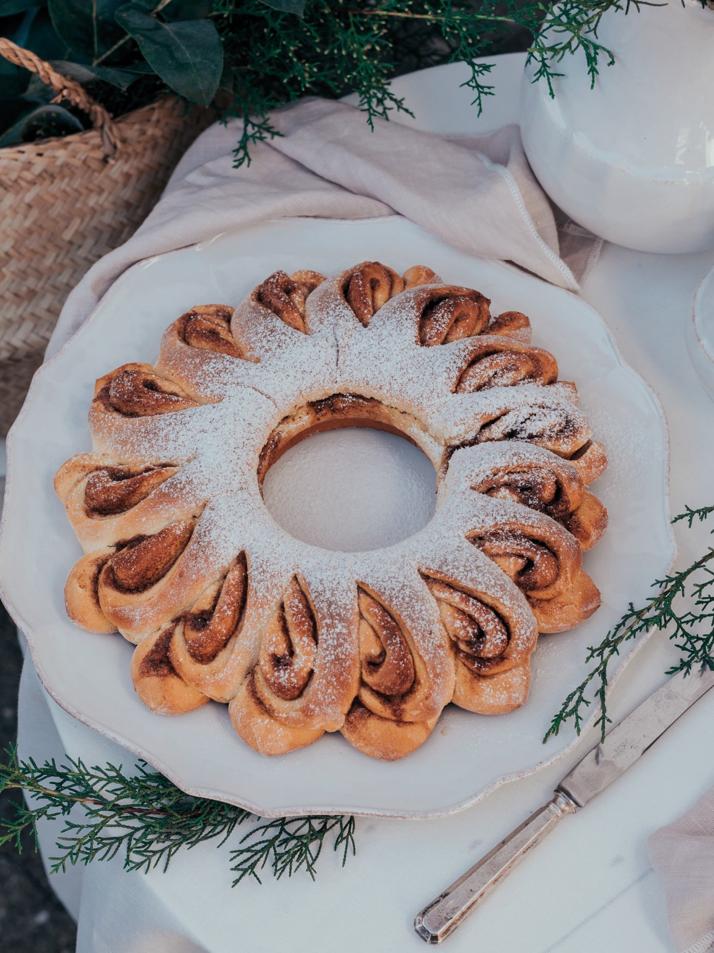 Recipes of Love - Christmas Cinnamon and Cardamom Wreath