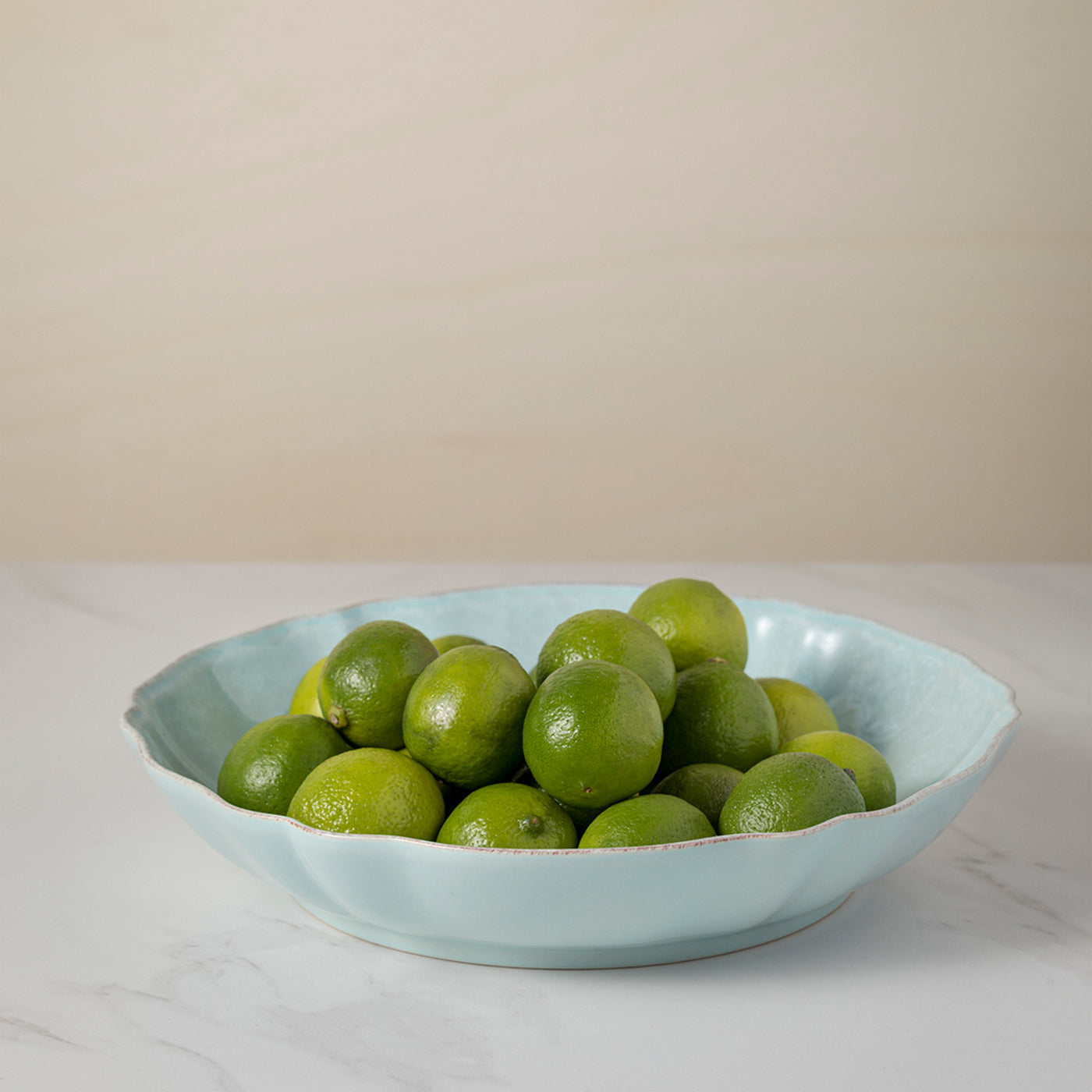 Low Serving Bowl Impressions, Casafina by COSTA NOVA - Robin's Egg Blue