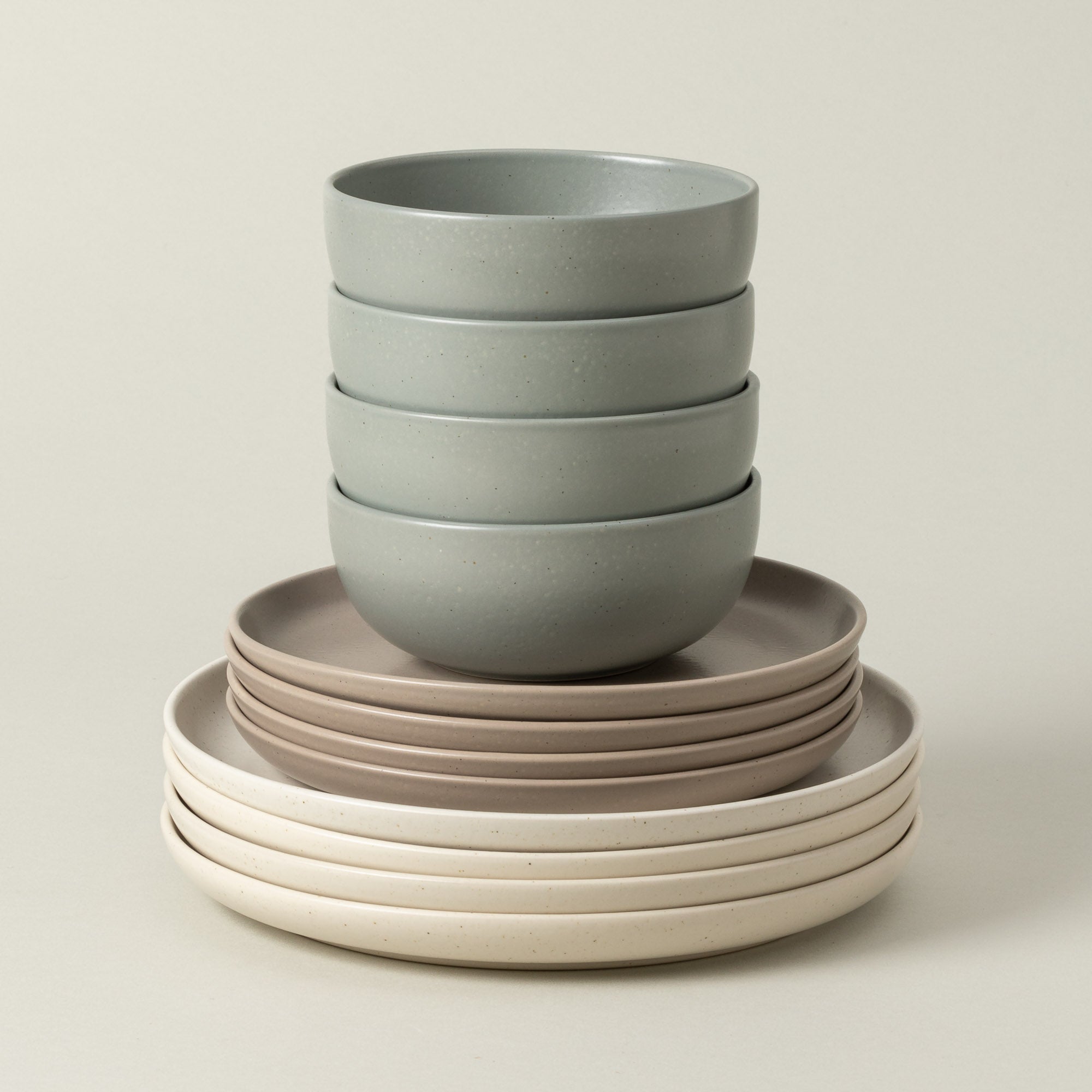 12-Piece Dinnerware Set with Bowl Pacifica, Casafina by COSTA NOVA