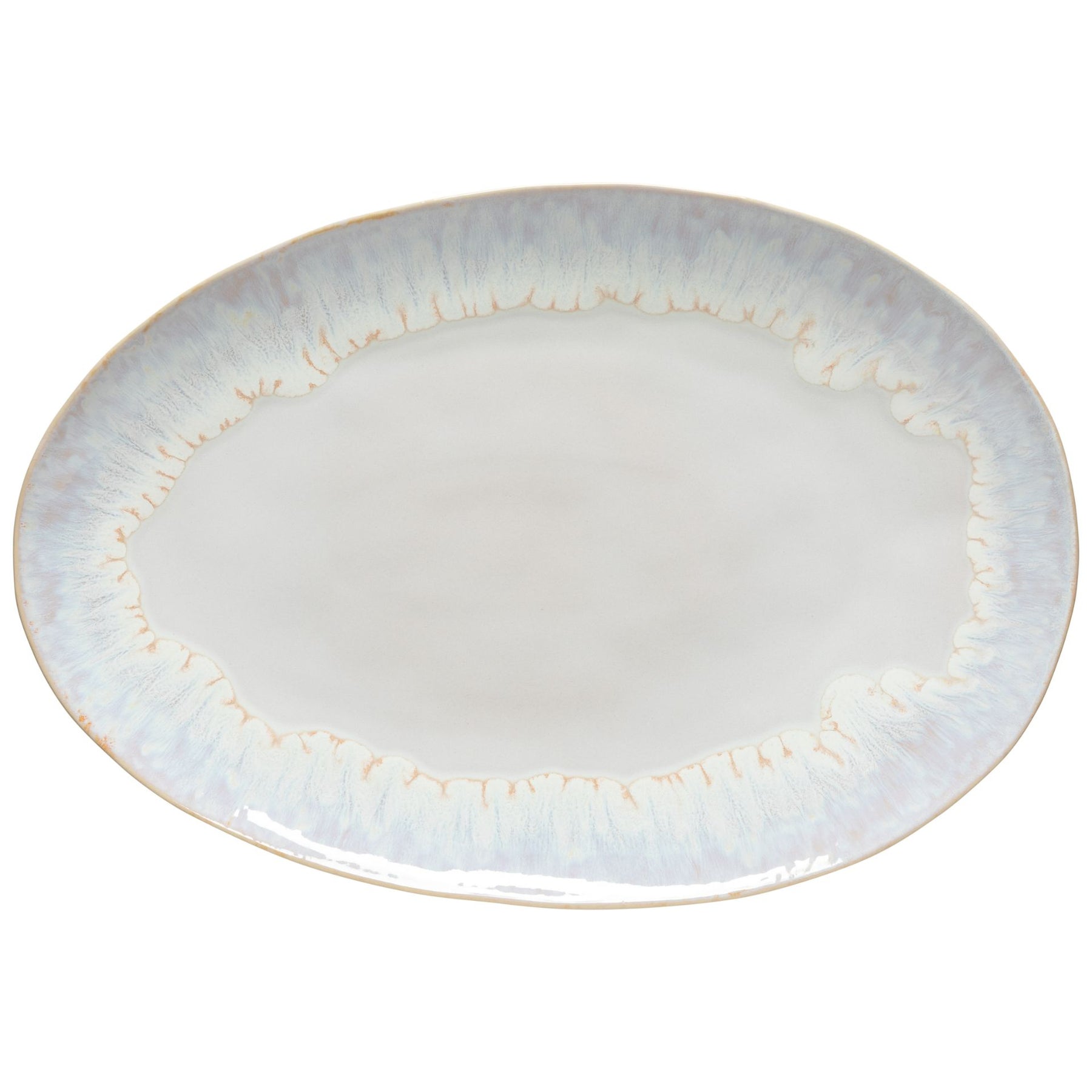 Oval Platter Brisa - Salt White