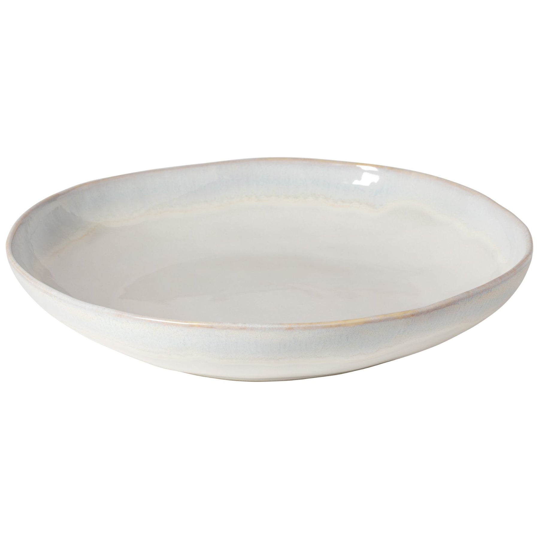 Low Serving Bowl Brisa - Salt White