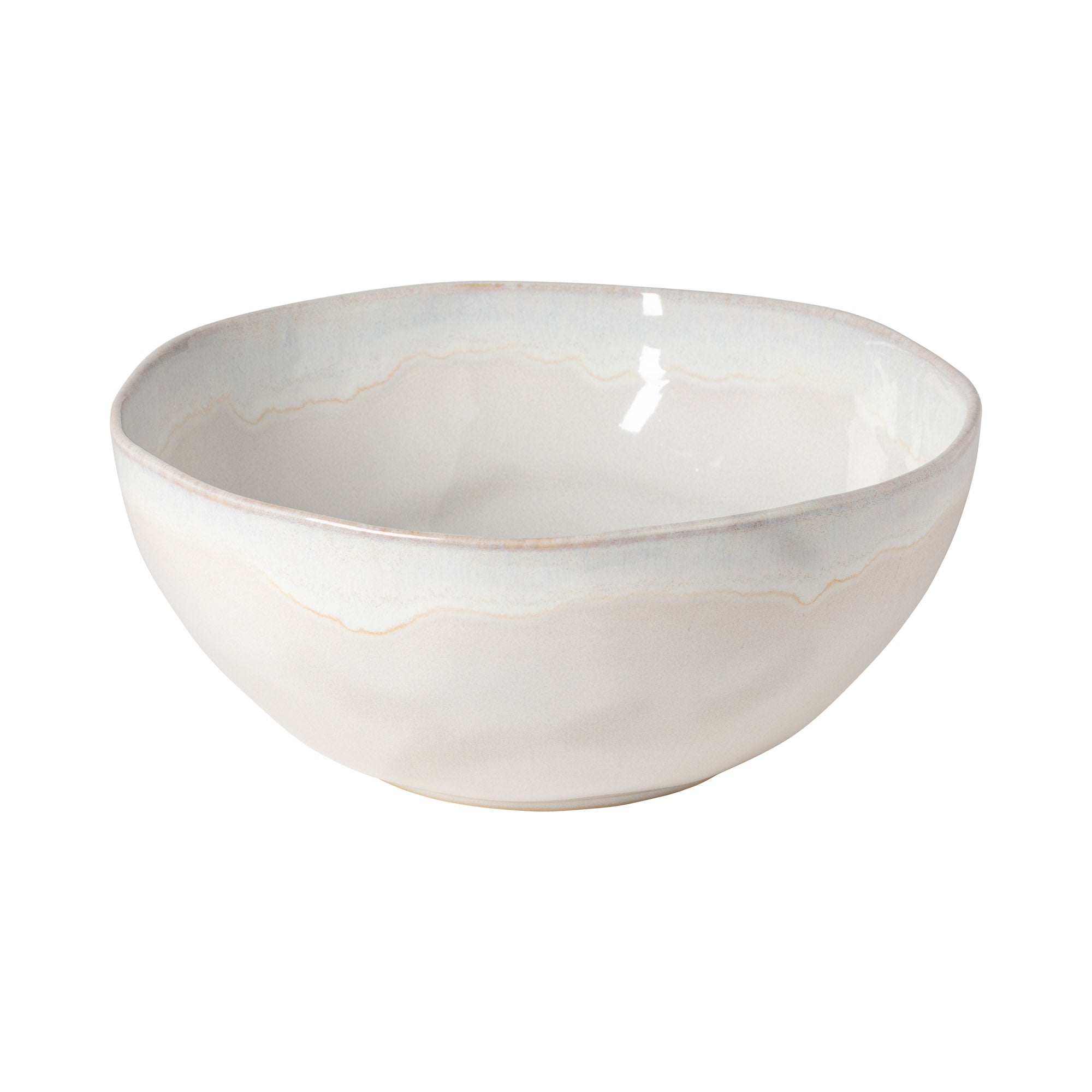 Large Serving Bowl Brisa - Salt White