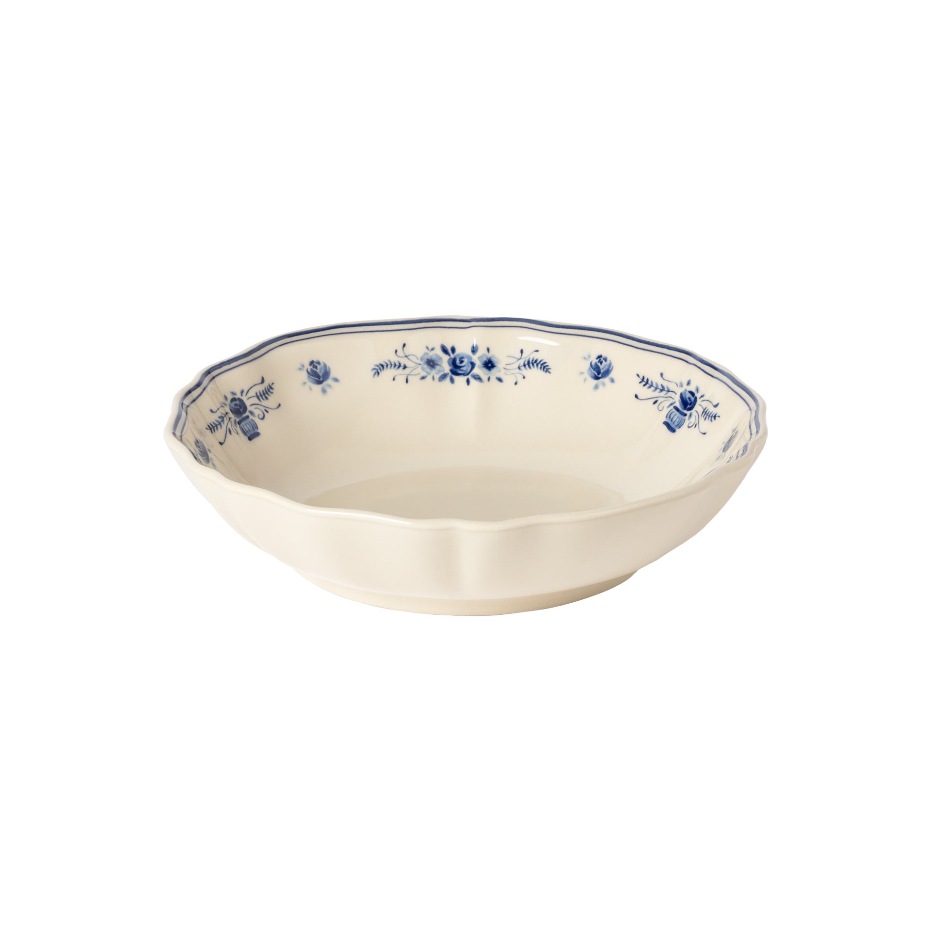 Soup/Pasta Bowl Vila - Beige-Blue