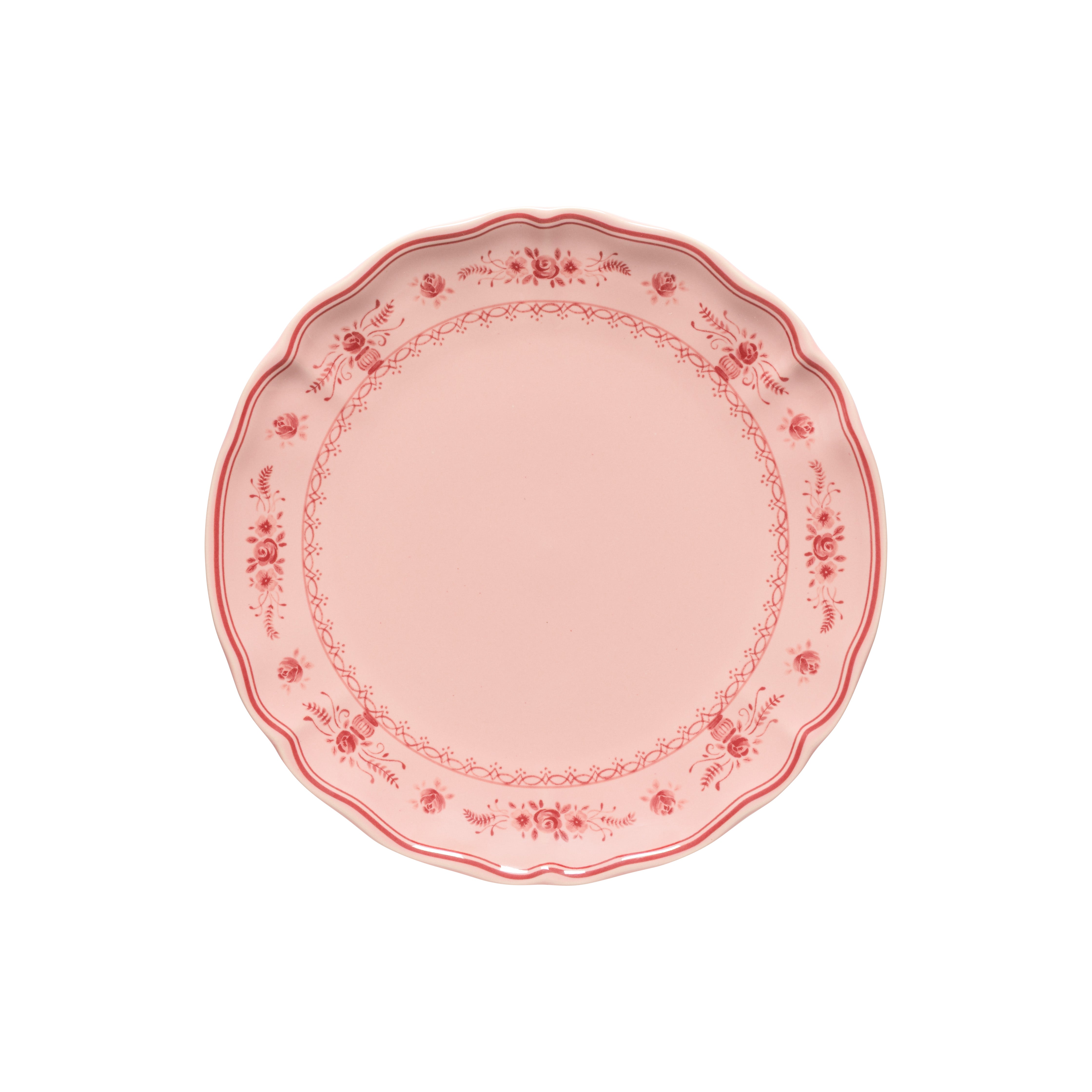Dinner Plate Vila Pink & Red | COSTA NOVA