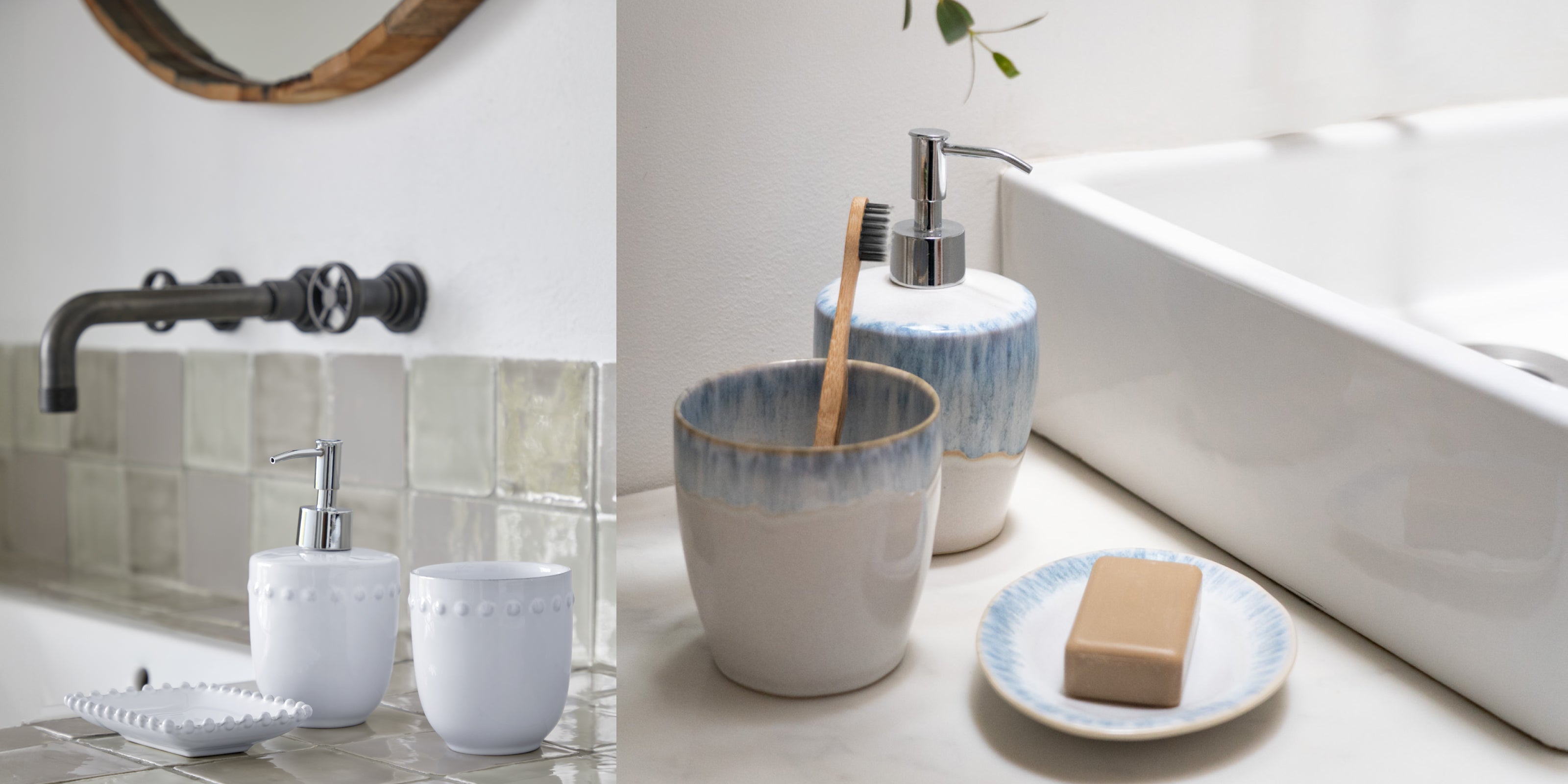 Waste Basket Taormina Bath, Casafina by COSTA NOVA